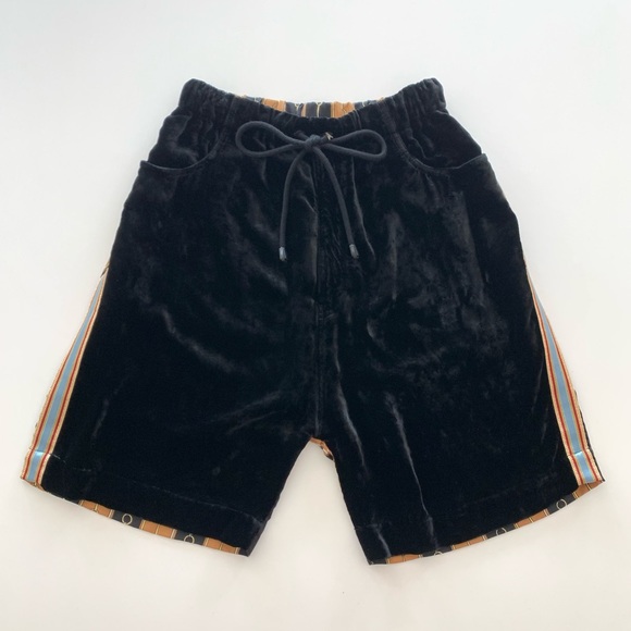 Gucci Velvet/Silk Horsebit Shorts - Picture 2 of 11